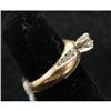 Image 3 : 14K GOLD DIAMOND ENGAGEMENT RING