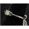 Image 1 : 14K GOLD EMERALD RING