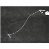 Image 2 : 14K GOLD NECKLACE WITH DIAMOND PENDANT