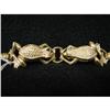 Image 2 : 14K GOLD FROG BRACELET