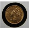 Image 1 : 1857 $1 U.S. GOLD COIN