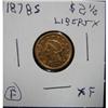 Image 2 : 1878-S $2 ½ LIBERTY GOLD COIN