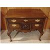 Image 1 : BRANDT WALNUT QUEEN ANNE STYLE LOWBOY