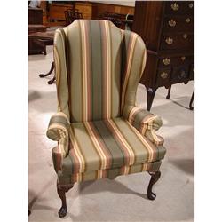 QUEEN ANNE STYLE FIRESIDE CHAIRS