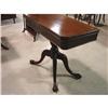 Image 2 : CHIPPENDALE STYLE MAHOGANY GAME TABLE