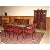 Image 1 : WALNUT CHIPPENDALE STYLE DININGROOM SUITE