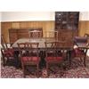 Image 3 : WALNUT CHIPPENDALE STYLE DININGROOM SUITE