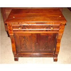 WALNUT EMPIRE WASHSTAND