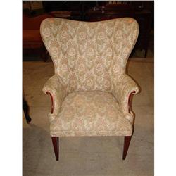 HEPPLEWHITE STYLE FIRESIDE CHAIR