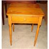 Image 1 : HEART PINE SHERATON WORK TABLE