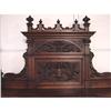 Image 2 : WALNUT VICTORIAN TWO PIECE SIDEBOARD