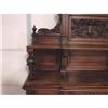 Image 4 : WALNUT VICTORIAN TWO PIECE SIDEBOARD