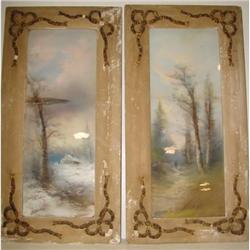 SIGNED EARLY 20TH CENTURY PAINTINGS