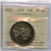 Image 2 : 1873 Newfoundland Fifty Cents