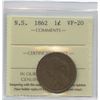 Image 2 : 1862 Nova Scotia One Cent - Key Date