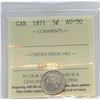 Image 2 : 1871 Five Cents
