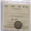 Image 2 : 1894 Five Cents