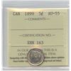 Image 2 : 1899 Five Cents
