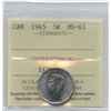 Image 2 : 1945 Five Cents
