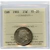 Image 2 : 1901 Twenty-Five Cents