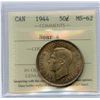 Image 2 : 1944 Fifty Cents - Near 4