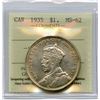 Image 2 : 1935 Silver Dollar