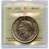 Image 2 : 1937 Silver Dollar