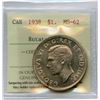 Image 2 : 1938 Silver Dollar