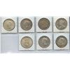 Image 2 : 1935 - 1964 Silver Dollar Group - Lot of 7