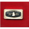 Image 2 : 1973 Silver Franklin Mint Christmas Ingot
