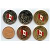 Image 1 : Canada's own flag medallions