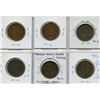 Image 2 : Lot of two scarcer sous: Br 685 and 706. Group of 6