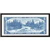 Image 2 : Bank of Canada $5, 1954 - Devil's Face Radar Serial Number