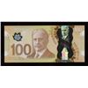 Image 2 : Bank of Canada $100, 2011 - 3 Digit Radar Serial Number