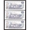 Image 2 : Bank of Canada $10 1971 - Lot of 3 Consecutive