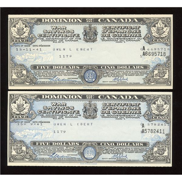 War Savings Certificates - Lot