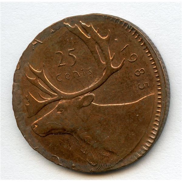 1985 25c Error
