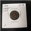 Image 1 : 1884 Indian Head  Cent