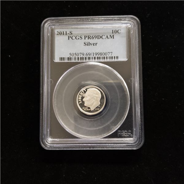 2011-S Silver Roosevelt Dime