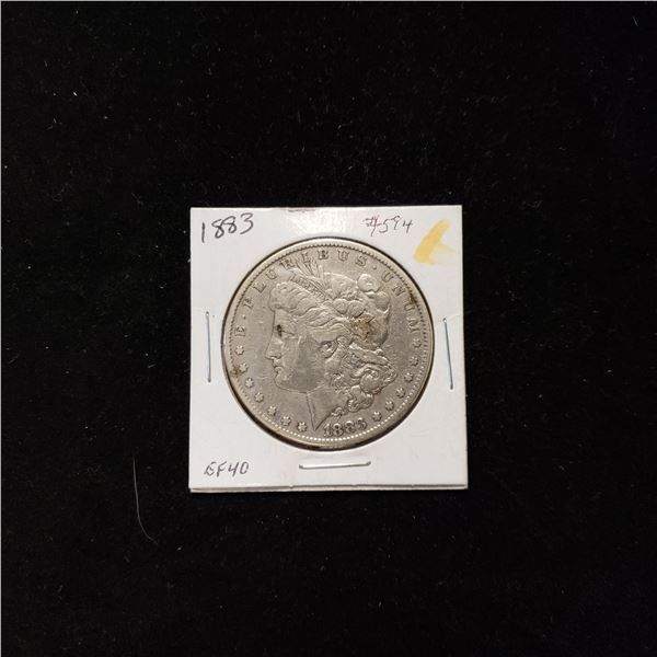 1883 Morgan Dollar