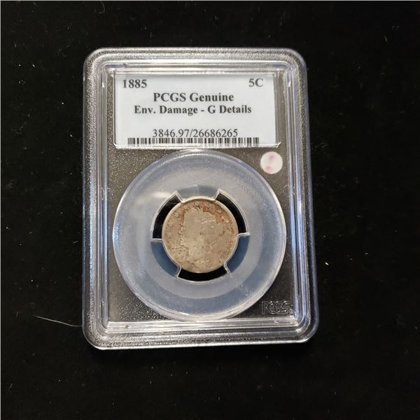 1885 Liberty V Nickel