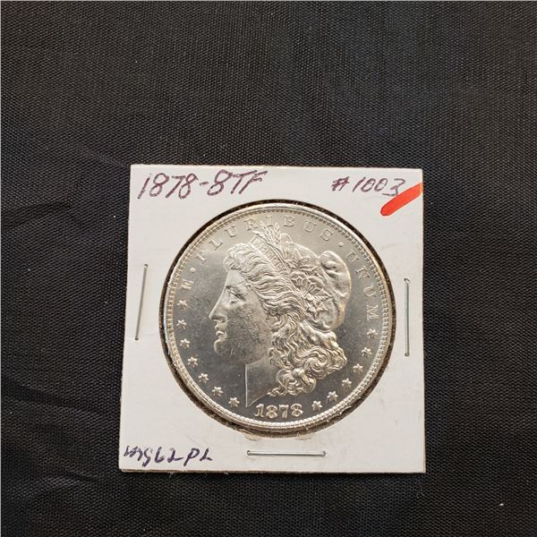 1878 8TF Morgan Dollar