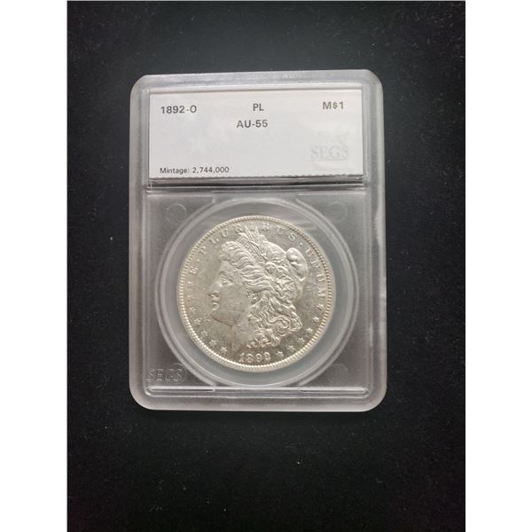 1892-O Morgan Dollar