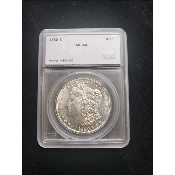 1880-S Morgan Dollar