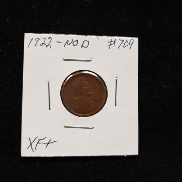 1922 No D Lincoln Cent