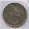 Image 1 : 1882H Newfoundland Five Cents