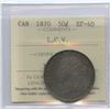 Image 2 : 1870 Fifty Cents - L.C.W.