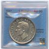 Image 2 : 1947 Silver Dollar - Pointed 7
