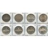 Image 1 : Silver Dollar "Dealer" Lot, 1935 - 1965. Lot of 8
