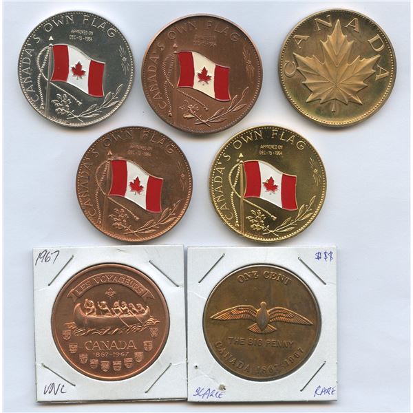 Canadian Medal/Medallion lot, 1967